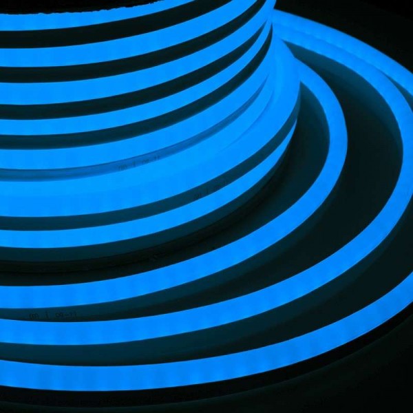  Шнур светодиодный гибкий неон LED SMD 120LED/м син. (уп.50м) Neon-Night 131-053 