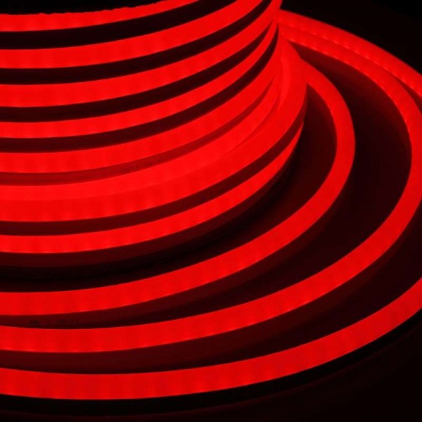  Шнур светодиодный гибкий неон LED SMD 120LED/м красн. (уп.50м) Neon-Night 131-052 