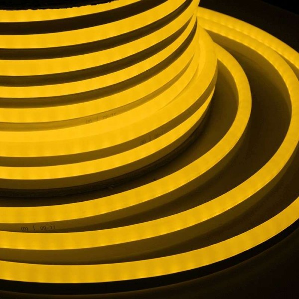  Шнур светодиодный гибкий неон LED SMD 120LED/м желт. (уп.50м) Neon-Night 131-051 