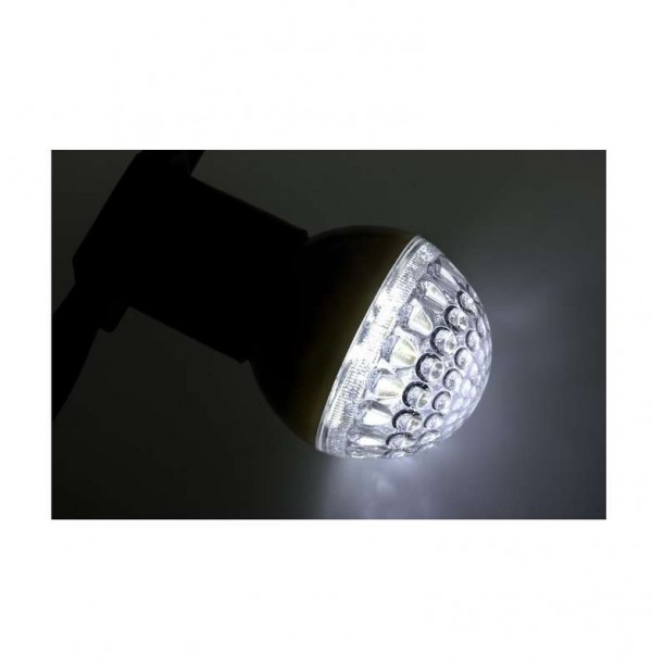  Лампа светодиодная 1Вт 9LED Шар d50 E27 бел. Neon-Night 405-215 