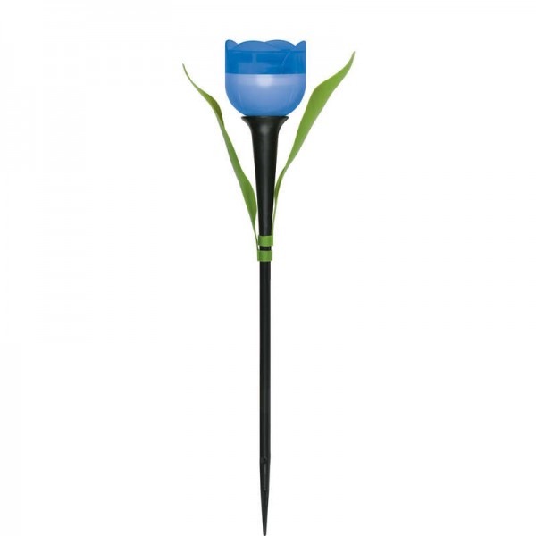  Светильник садовый USL-C-454/PT305 "Синий тюльпан" BLUE TULIP IP44 солнечная батарея Uniel UL-00004279 