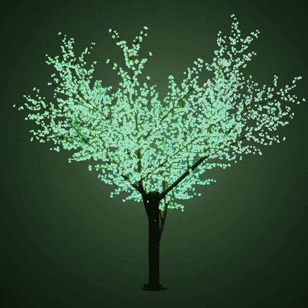  Дерево светодиодное "Сакура" 3.6м диаметр кроны 3м зел. IP65 трансформатор в компл. Neon-Night 531-234 