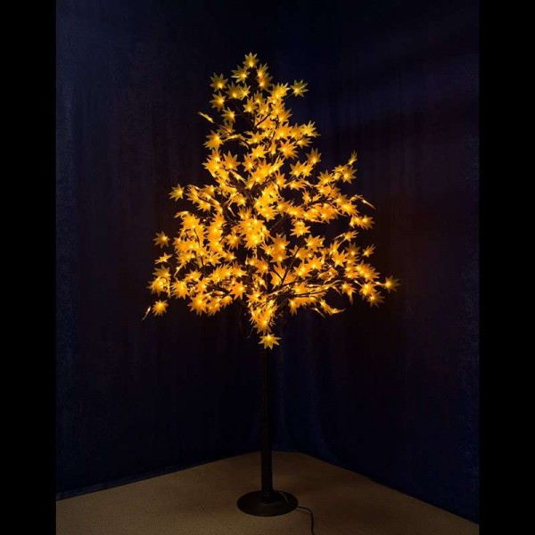  Дерево светодиодное "Клен" 2.1м диаметр кроны 1.8м желт. IP65 трансформатор в компл. Neon-Night 531-511 