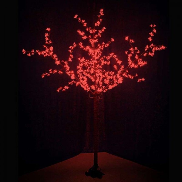  Дерево светодиодное "Сакура" 2.4м диаметр кроны 1.72м красн. IP65 трансформатор в компл. Neon-Night 531-322 