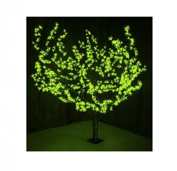  Дерево светодиодиодное "Сакура" зел. 150см 864LED 110Вт 24В IP65 NEON-NIGHT 531-104 