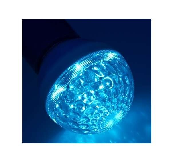  Лампа светодиодная 1Вт 10LED Шар d50 E27 син. 24В (постоянное напряжение) Neon-Night 405-613 