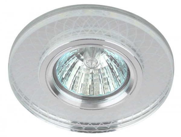  Светильник DK LD43 SL 3D декор cо светодиодной подсветкой MR16 зеркал. ЭРА Б0037353 
