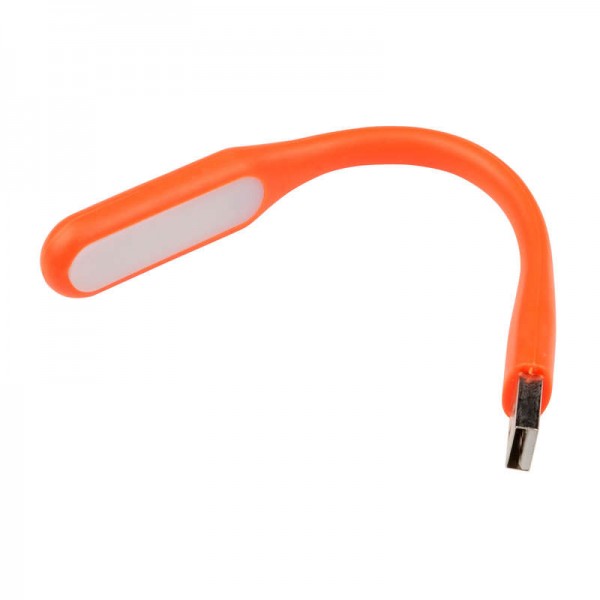  Светильник-фонарь переносной TLD-541 Orange прорезин. 6 LED питание от USB-порта картон оранж. Uniel UL-00000252 