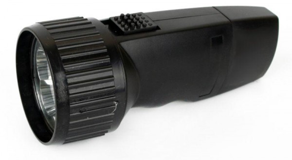  Фонарь аккумуляторный LED3859 220В 5 LED SLA пластик коробка черн. Ultraflash 14020 