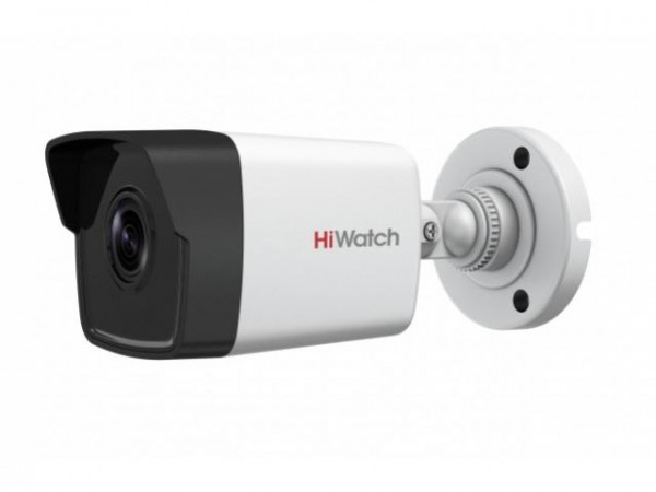  Камера-IP DS-I250М (4мм) 2Мп уличная цилиндрическая с EXIR-подсветкой до 30м и встроенным микрофоном HiWatch 00-00003876 