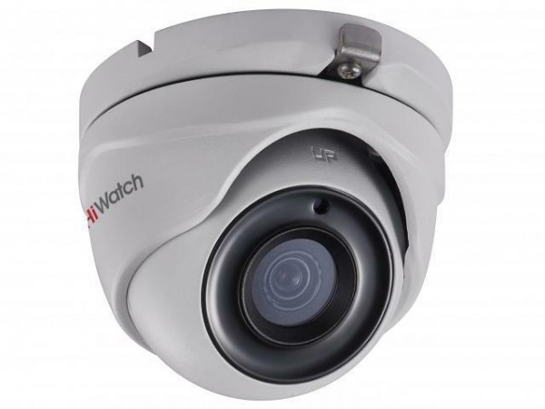  Камера-HD-TVI DS-T203P(B) (6мм) 2Мп уличная купольная с EXIR-подсветкой до 40м и технологией PoC HiWatch 00-00003914 