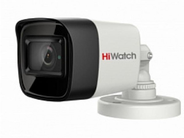  Камера-HD-TVI DS-T800 (6мм) 8Мп уличная цилиндрическая с EXIR-подсветкой до 30м HiWatch 00-00003058 