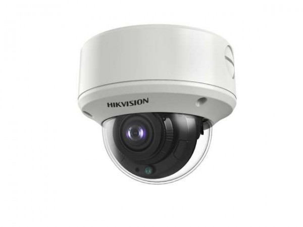  Видеокамера HD-TVI уличная купольная DS-2CE59H8T-AVPIT3ZF 5Мп EXIR-подсветка до 60м Видеовыход 4-в-1 (переключаемый TVI/AHD/CVI/CVBS) IP67 IK10 (-40..+60 град.C) Hikvision 00-00003400 