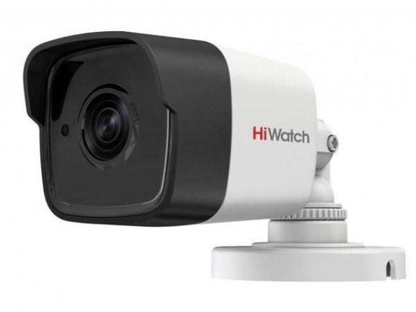  Камера HD-TVI DS-T500(B) (2.8мм) 5Мп уличная цилиндр. с EXIR-подсветкой до 20м HiWatch 00-00001275 