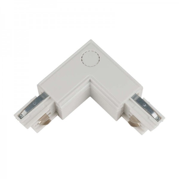  Коннектор для трековых светильников UBX-A21 WHITE 1 POLYBAG (бел.) Uniel 09762 