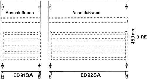  Панель с шинами 5х250 А ABB ED92SA 