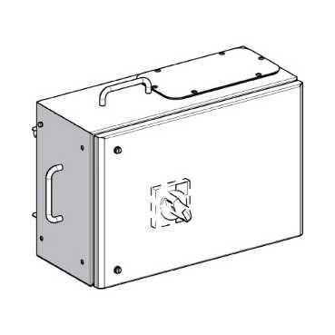  Коробка ответвительная 400А для COMPACT NS SchE KSB400DC4 