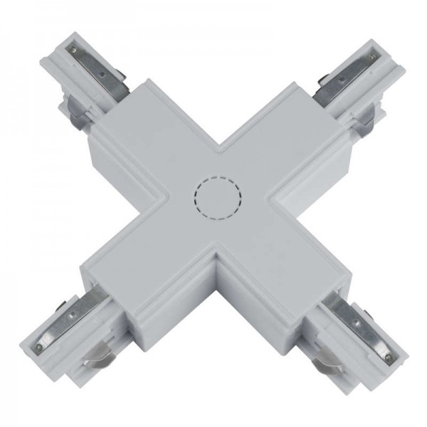  Соединитель для шинопроводов UBX-A41 SILVER 1 POLYBAG Х-образный серебр. полиэтил. пакет Uniel 09749 