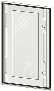  Дверь со стеклом 15х800х800мм DT-8080-CS IP66 EATON 140496 