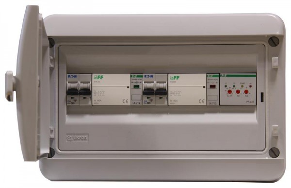  Шкаф управления нагрузкой ШУН-1-2 (однофазный АВР на базе PF-441) F&F EA03.002.003 