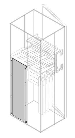  Перегородка верт. задняя H=800мм W=800мм ABB 1STQ009108A0000 