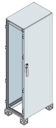  Шкаф IS2 EMC с остекленной дверью 2000х800х600мм ABB ES2086VEMCK 