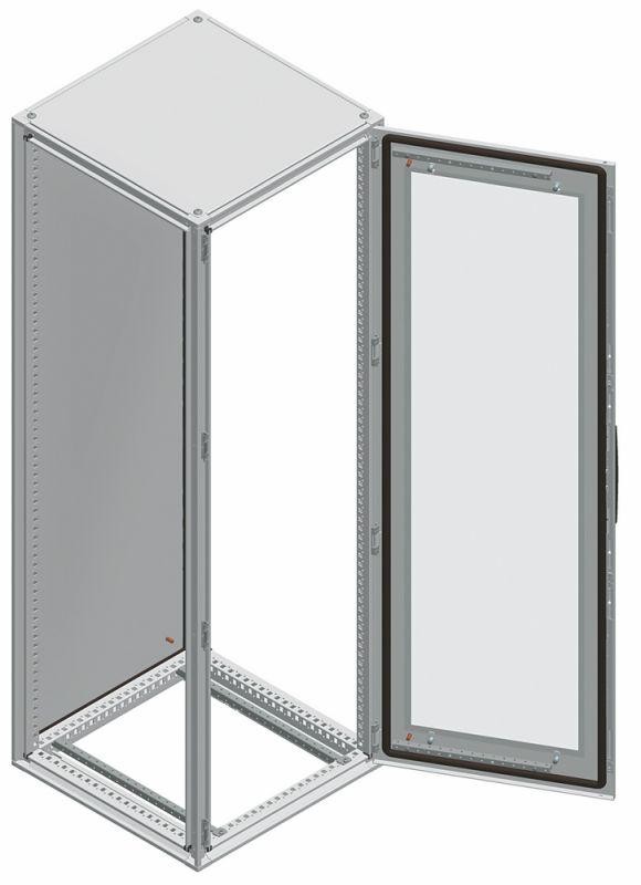  Шкаф Sf прозр. дверь без монтаж. платы 2000х1000х600 SchE NSYSF201060T 