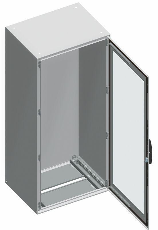  Шкаф Sm прозр. дверь без монтаж. платы 2000х800х600 SchE NSYSM20860T 