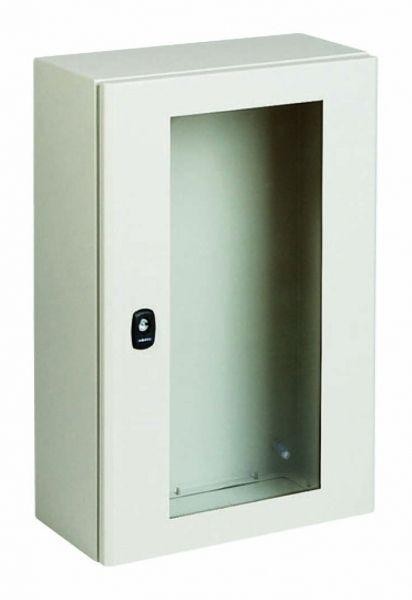  Шкаф S3D с прозр. дверью 8х8х2 5 SchE NSYS3D8825T 