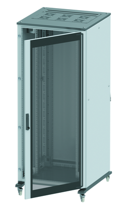  Шкаф напол. 38U 600х800 передняя дверь-стекло; задняя глухая дверь; крыша укомплектована вводом и заглушками DKC R5IT3868GS 