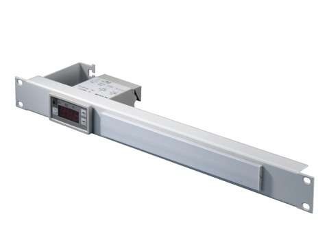  Индикатор DK цифровой и регулятор температуры 19дюйм; встроен в патч-панель 1ЕВ RAL7035 Rittal 7109035 