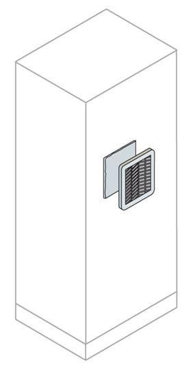 Фотография №1, Фильтр системы вентиляции и кондиционирования распределительного шкафа