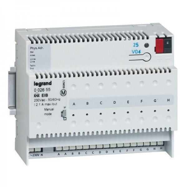  Интерфейс KNX сухих контактов 8-кан. DIN 6мод. Leg 002655 