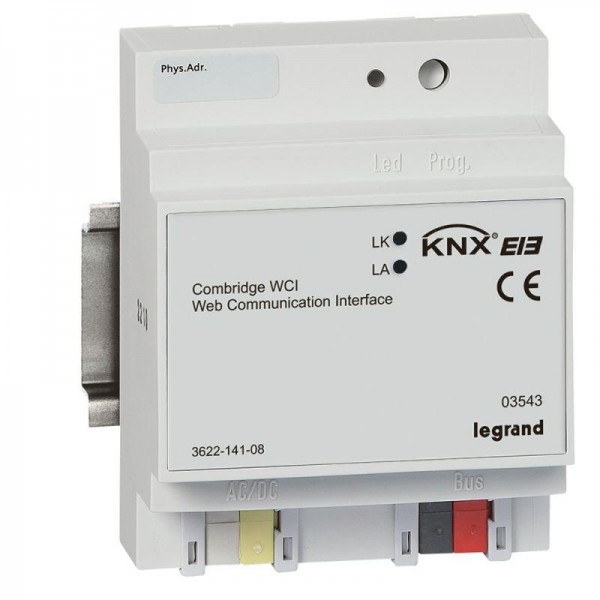  Интерфейс IP/KNX DIN 4мод. Leg 003543 