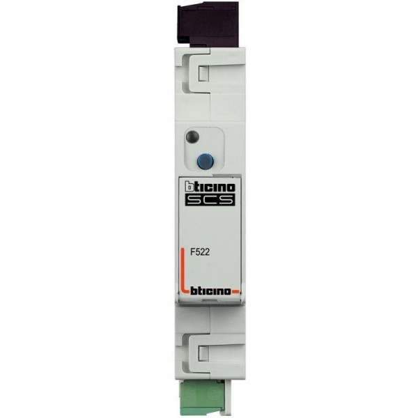  Активатор My Home со встр. датчиком тока для измерения потребления контролируемой нагрузки и ее упр. 1DIN Leg BTC F522 