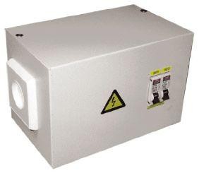  Ящик с понижающим трансформатором ЯТП 0.25 220/42В (2 авт. выкл.) Basic EKF yatp0.25-220/42v-2a 