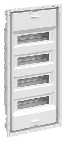  Шкаф внутреннего монтажа 48М без двери с самозажимными клеммами N/PE UK648NB ABB 2CPX031377R9999 