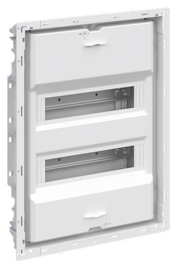  Шкаф внутреннего монтажа 24М без двери с самозажимными клеммами N/PE UK624NB ABB 2CPX031375R9999 