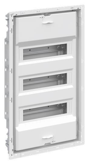 Шкаф внутреннего монтажа 36М без двери с самозажимными клеммами N/PE UK636NB ABB 2CPX031376R9999 