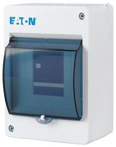  Кожух компактный пластиковый 4-мод. прозр. дверца MINI-4-T IP30 EATON 177073 