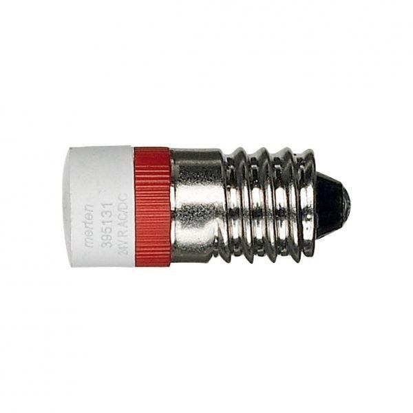 Лампа светодиодная Merten АС 24В красн. SchE MTN395131 