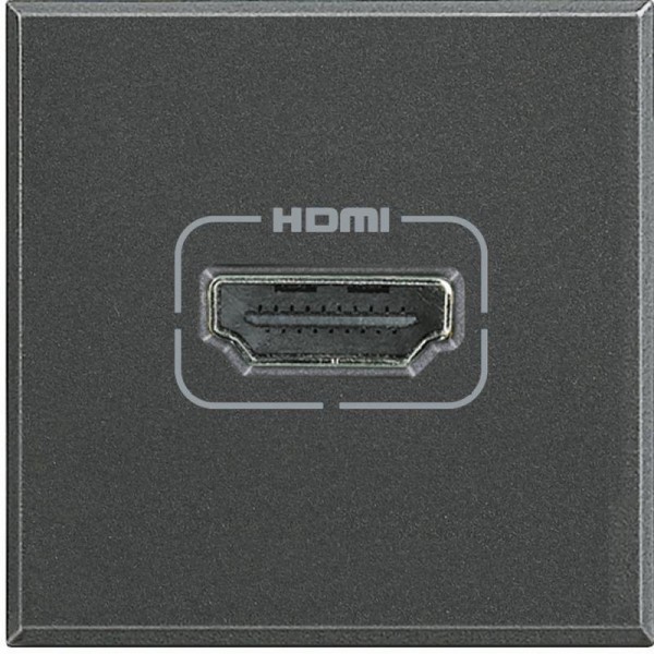  Разъем HDMI Axolute антрацит Leg BTC HS4284 