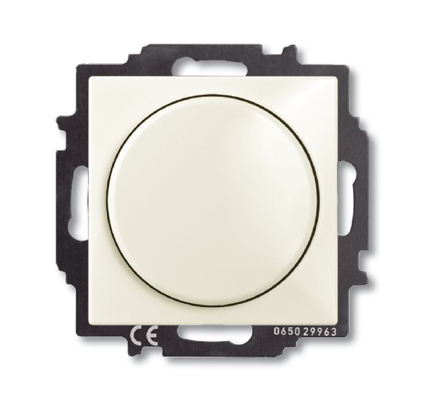  Механизм светорегулятора Busch-Dimmer с центральной платой 60-400Вт Basic 55 chalet-white ABB 2CKA006515A0847 