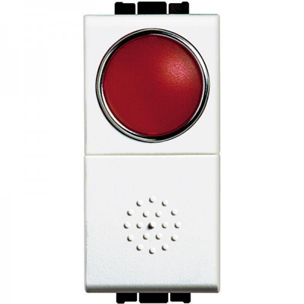  Кнопка 10А 1P-NО + индикатор с красн. рассеив. Leg BTC N4038R 