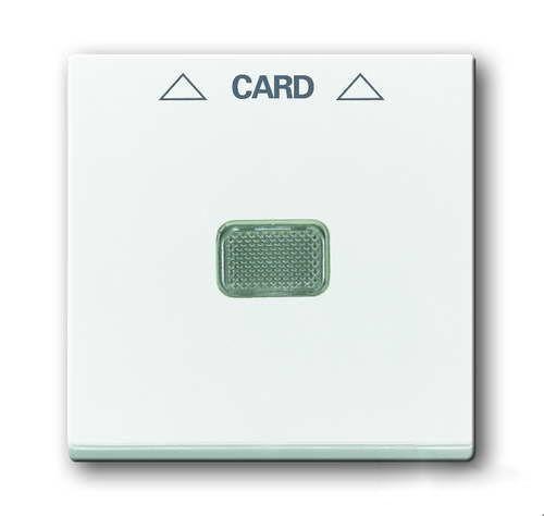  Накладка (центральная плата) для механизма карточного выкл. 2025 U Basic 55 альп. бел. ABB 2CKA001710A3864 