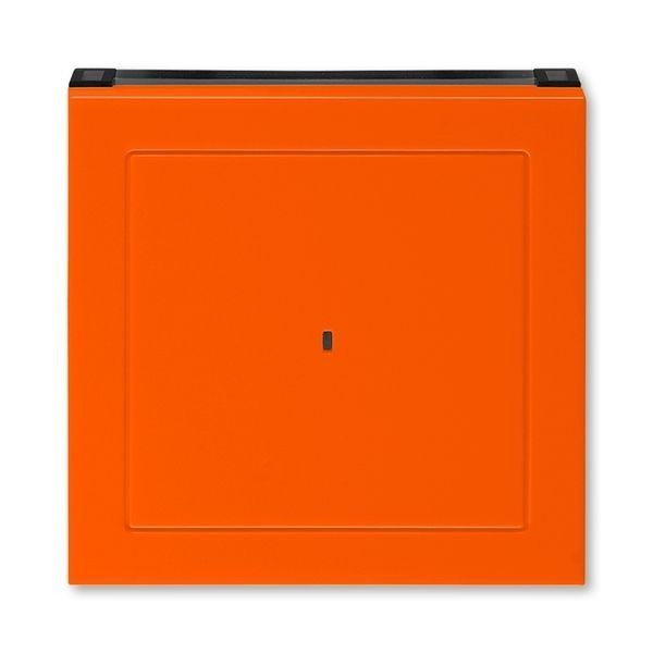 Накладка Levit для выключателя карточного оранж./дым. черн. ABB 2CHH590700A4066 