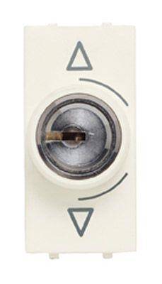  Механизм переключателя с ключом на 3 полож. 1мод. Zenit бел. ABB 2CLA215310N1101 
