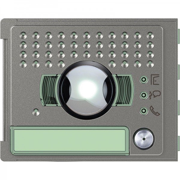  Панель лицевая аудио-видео модуля ш/у + 1 кнопка вызова Robur Leg BTC 351315 