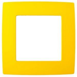  Рамка 1-м 12-5001-21 желт. ЭРА Б0019386 