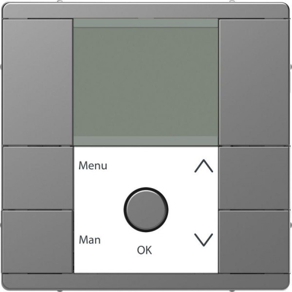  Плата таймера центральная Merten D-Life PlusLink с дисплеем SD нерж. сталь SchE MTN5755-6036 